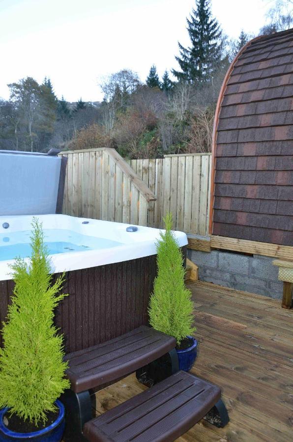 Seaview Pod And Hot Tub Villa Ballachulish Ngoại thất bức ảnh